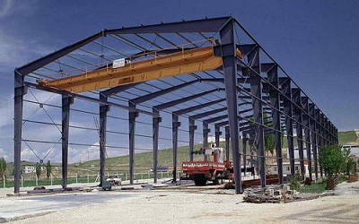 single span steel structure workshop