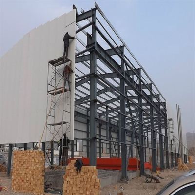 Prefab Steel Structure Frame Metal Workshop Buildings in Mauritius