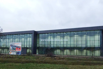 Steel Showroom and Warehouse in Holland