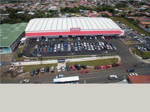Large Span Structural Steel Shopping Center In Costa Rica