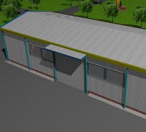 Listed company build high quality steel structure warehouse
