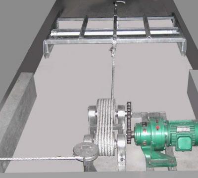 Manure removing machine